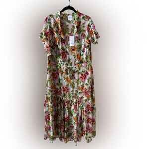MISA Los Angeles - Floral Ranjana Dress - NWT - Size XS